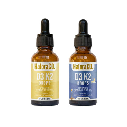 Haloraco D3 K2 Drops Day & Night Bundle
