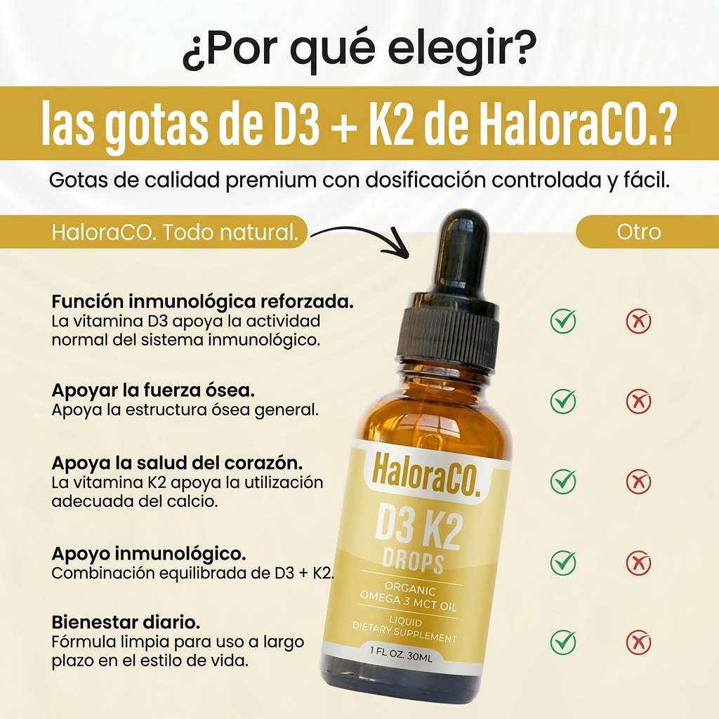 Haloraco D3 K2 Drops Day & Night Bundle