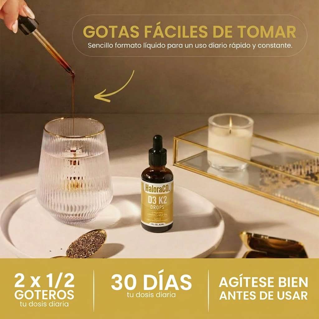 Haloraco D3 K2 Drops Day & Night Bundle
